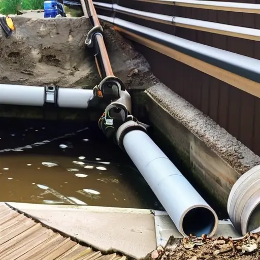 Организация водостока с крыши пристройки: подключение труб к единой ливневой канализации дома