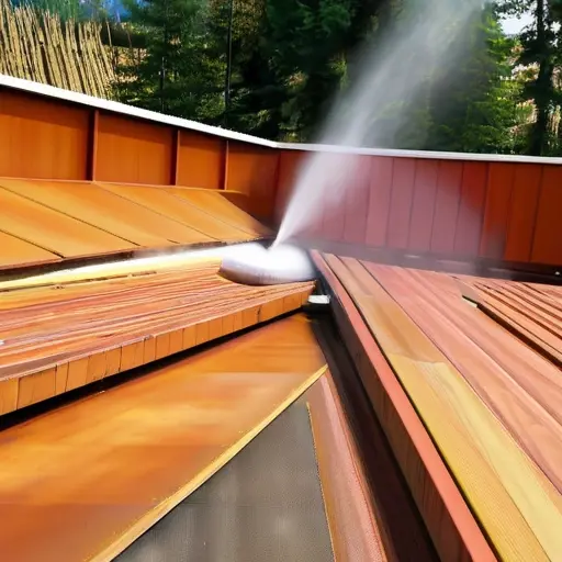 Огнебиозащита пиломатериалов для крыши: метод погружения в ванну против распыления