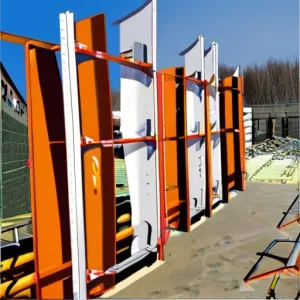 Сборная щитовая опалубка для ленточного фундамента: расчет толщины доски и шага раскосов