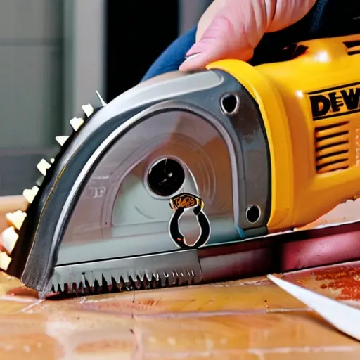 Как резать теплую керамику: использование аллигаторной пилы (DeWalt) для сохранения внутренних сот