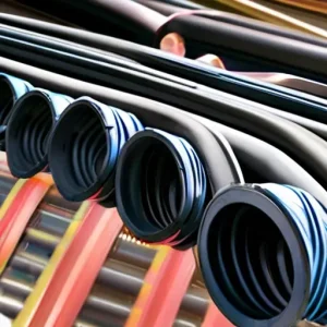 Гофротруба ПВХ и ПНД: отличия в гибкости, горючести и применении для скрытой электропроводки