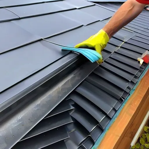 Замена резиновых шайб на кровельных саморезах: устранение точечных протечек на старой металлической крыше