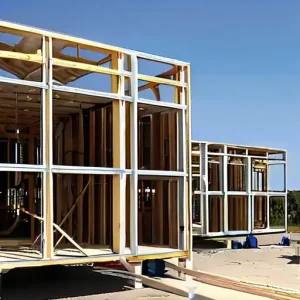 Каркасно-щитовые дома (Prefab): заводская сборка домокомплекта панелей и монтаж краном за 3 дня