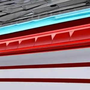 Звукоизоляция фальцевой кровли: укладка структурного (объемного) мата для гашения стука капель дождя