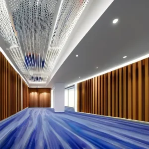 Акустические потолки (Gyptone, Ecophon): перфорированный гипсокартон для улучшения звукового комфорта и устранения эха в зале
