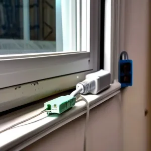 Умные розетки в оконных откосах: закладка скрытой проводки для новогодних гирлянд и роботов-мойщиков окон