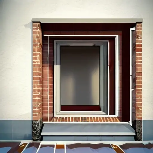 Армирование рядов кладки над дверными и оконными проемами без использования силовых перемычек (в ненесущих стенах)