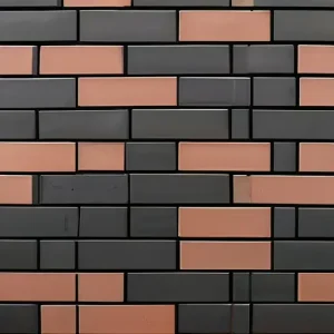 Фасадная плитка Хауберк (Hauberk) от Технониколь: битумный сайдинг под кирпич с креплением на сплошное основание из OSB