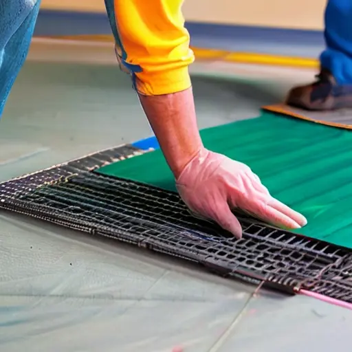 Стеклопластиковая арматурная сетка (композитная): легкая альтернатива металлу для армирования цементной стяжки