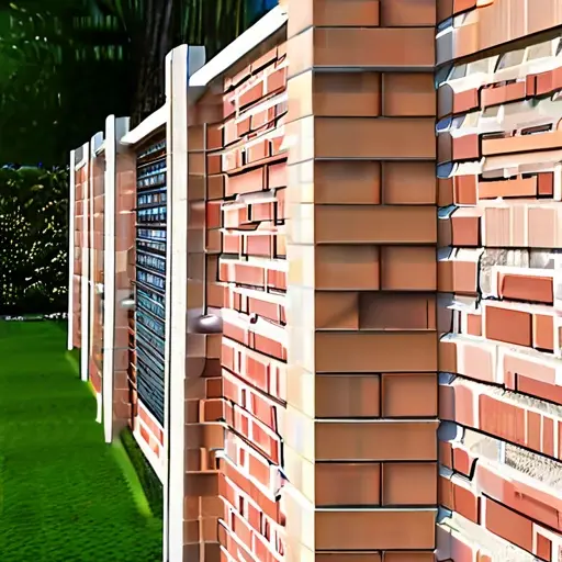 Гиперпрессованный кирпич (рваный камень): использование тяжелого облицовочного камня для отделки заборов и фасадов