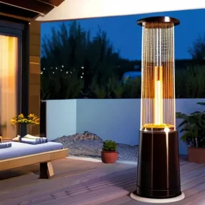 Обогрев открытой террасы в прохладные вечера: уличные инфракрасные обогреватели (газовые грибки) и электрические панели
