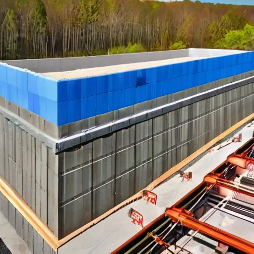 Технология Велокс (Velox): возведение монолитных стен в опалубке из щепоцементных плит с утеплением