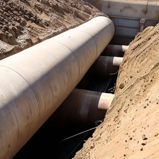 Как защитить дренажную трубу в траншее от продавливания тяжелой техникой при заезде на участок