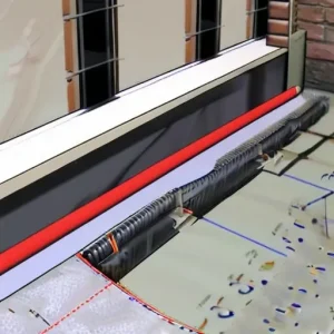 Расчет прогиба железобетонной плиты перекрытия (ПК) под тяжестью кирпичных перегородок и цементной стяжки