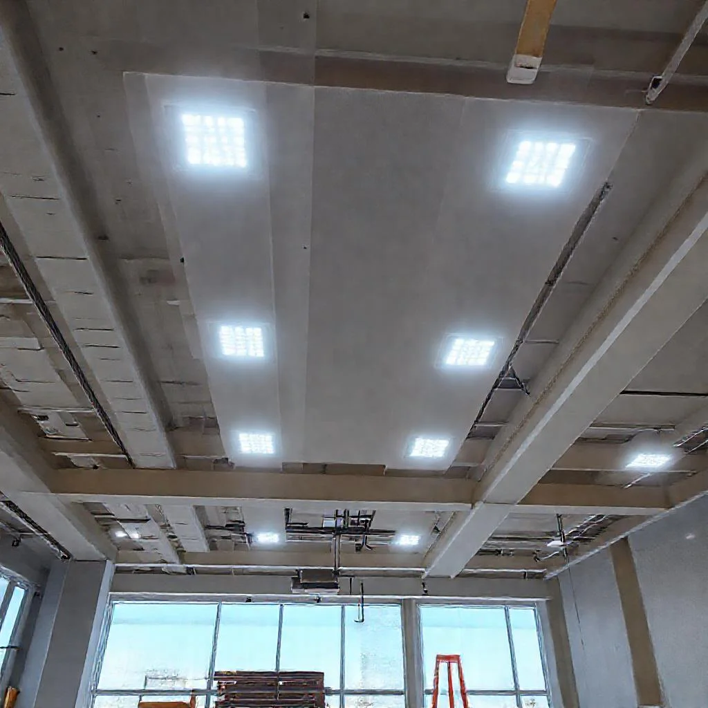 Детальное фото: 6 проверенных профилей для парящего натяжного потолка с LED-подсветкой