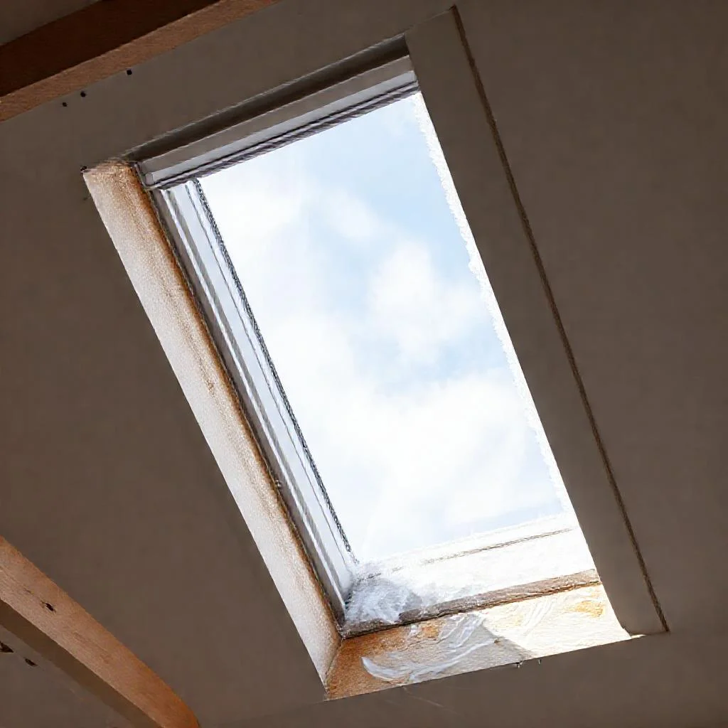 Промерзание мансардного окна Velux по периметру: отказ от утепляющего контура BDX Иллюстрация к статье: Промерзание мансардного окна Velux по периметру: отказ от утепляющего контура BDX