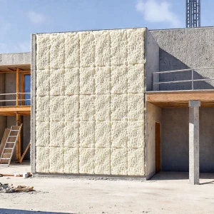 Фото по теме: Минеральная вата Rockwool Фасад Баттс против пенополистирола ПСБ-С 25Ф: мокрый фасад по газобетону