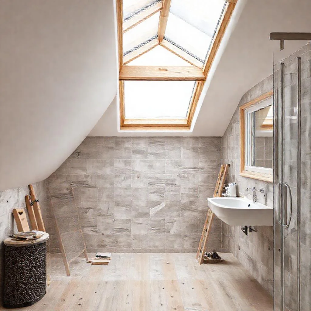 Детальное фото: Мансардные окна Velux дерево против Fakro ПВХ: установка в помещение с повышенной влажностью ванная