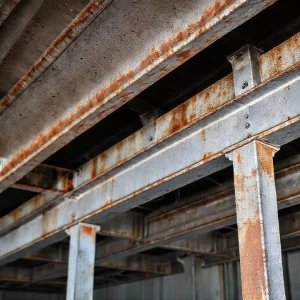 Фото по теме: Коррозия стальных балок перекрытия двутавр: укладка без антикоррозийной обработки