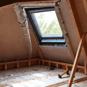 Фото по теме: Экономика установки мансардного окна Velux Стандарт 78х118: оклады BDX гидроизоляция и откосы