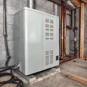 Фото по теме: Перегрев компрессора сплит-системы Daikin: залом медной фреоновой трассы при монтаже