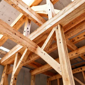 Фото по теме: Деревянная двутавровая балка I-joist