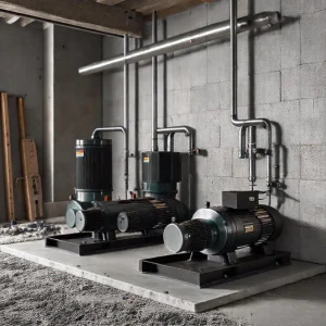 Фото по теме: 4 типа насосных станций для водоснабжения из скважины Grundfos MQ DAB