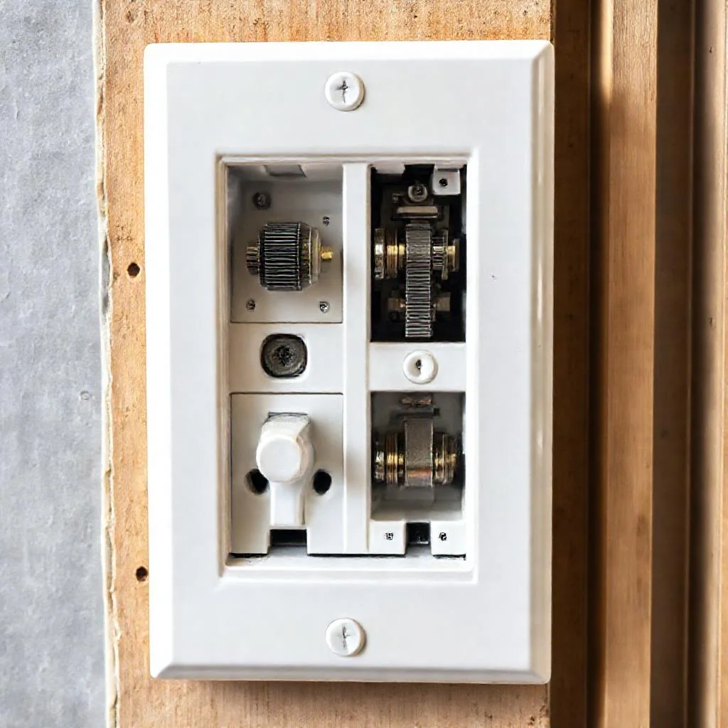 Детальное фото: Розетки и выключатели Schneider Electric Glossa против Legrand Valena: качество механизмов