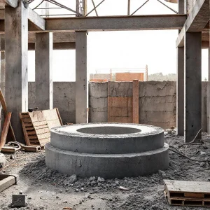 Фото по теме: Реальный расход бетона при заливке свайного ростверка 40х40 см: скрытые потери в бетононасосе