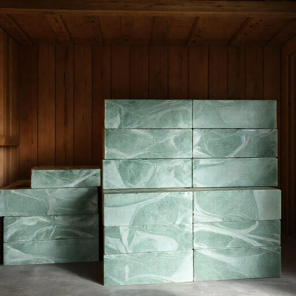 Камень жадеит для банной печи Иллюстрация к статье: Камень жадеит для банной печи